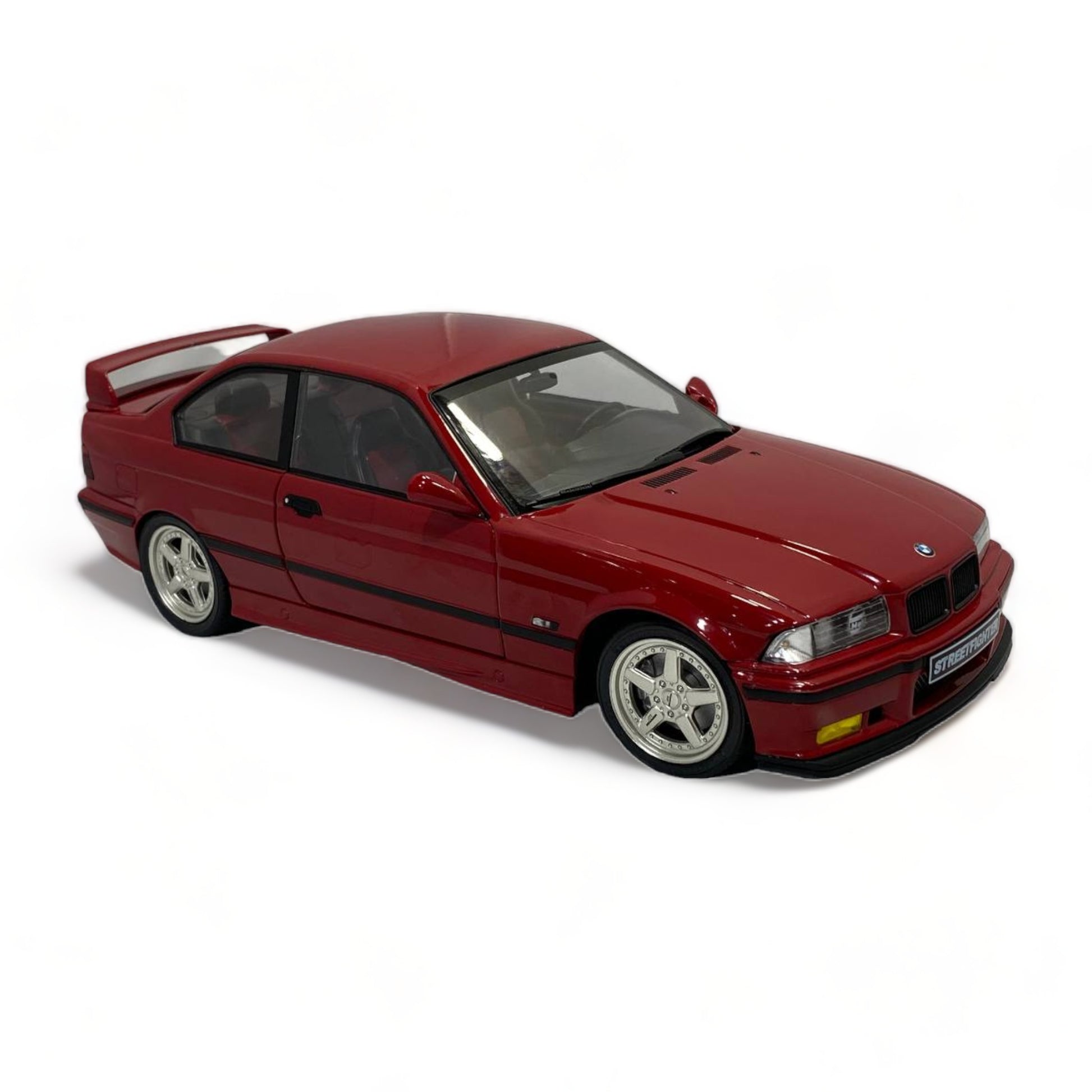 1/18 Diecast BMW M3 E36 Coupe street fighter Red by Solido Model Car|Sold in Dturman.com Dubai UAE.
