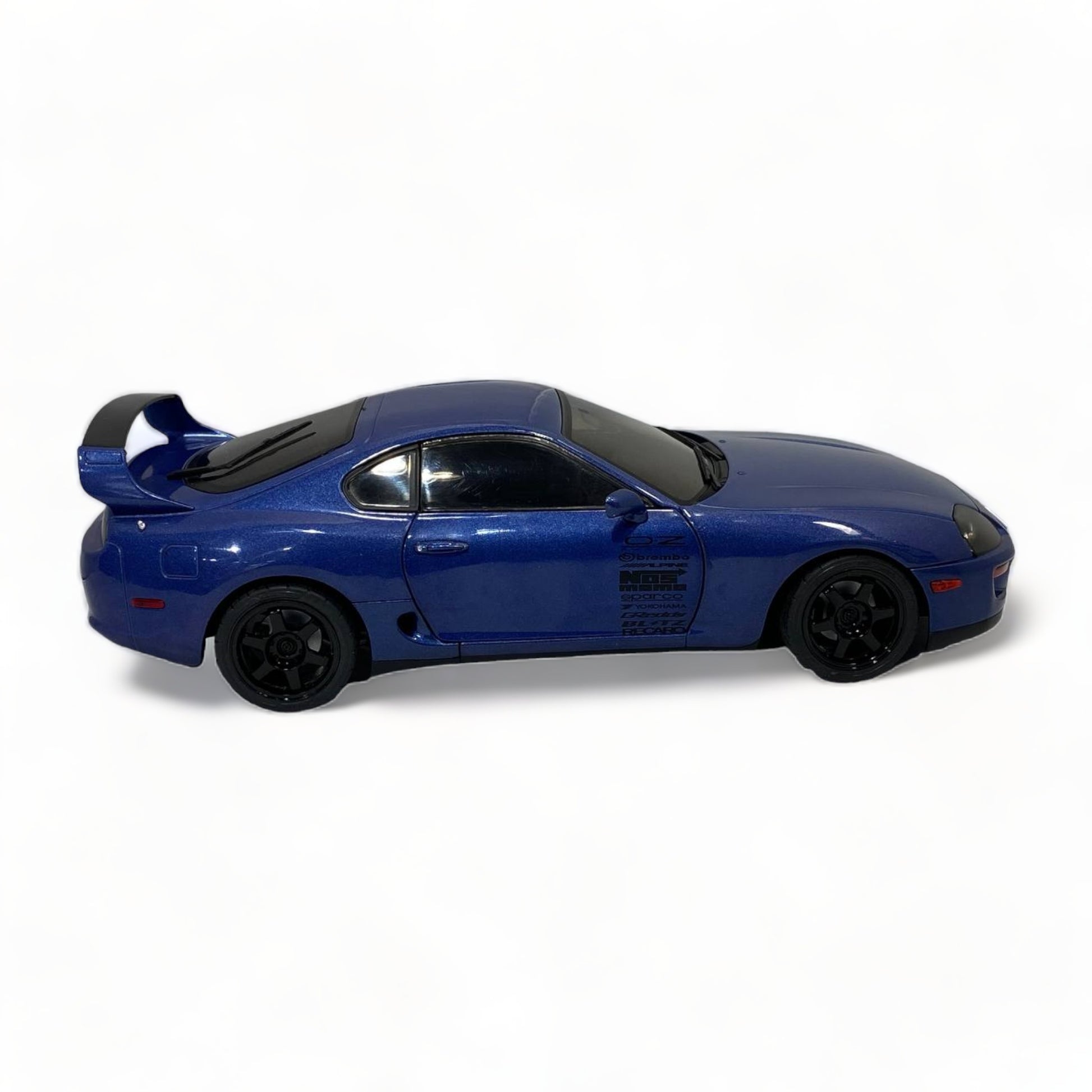 1/18 Diecast Toyota Supra MK4 Dark Blue by Solido Miniature Model Car|Sold in Dturman.com Dubai UAE.