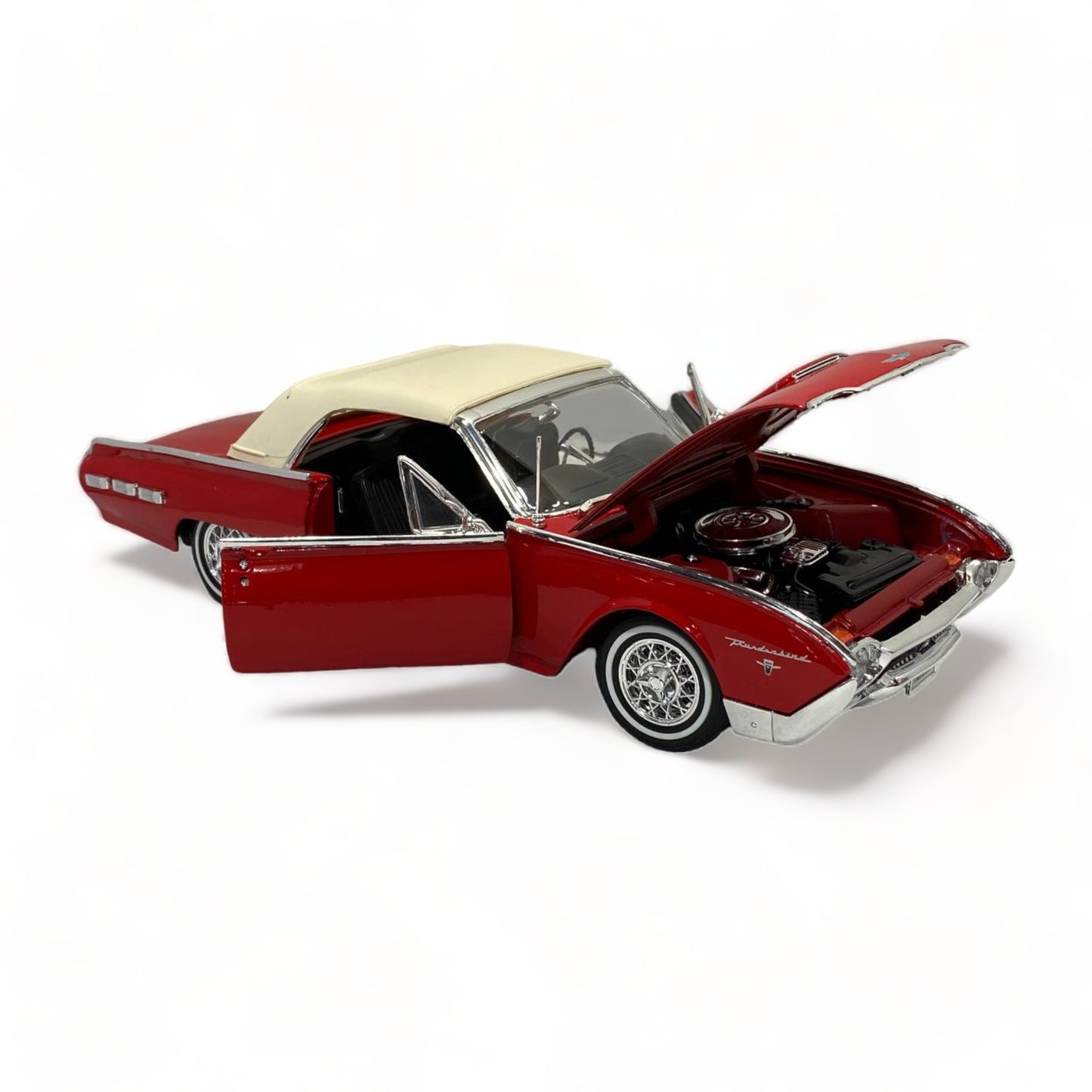 Welly Ford THUNDERBIRD SPORTS ROADSTER RED 1962|Sold in Dturman.com Dubai UAE.