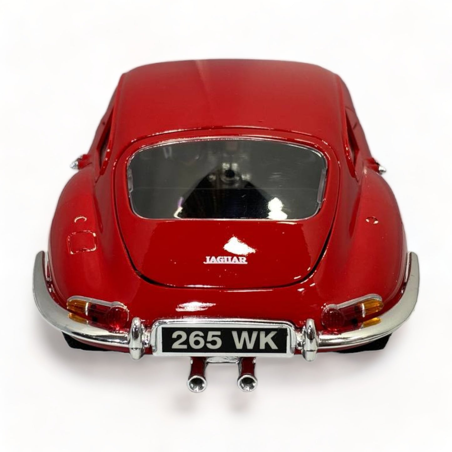 Jaguar E TYPE COUPE RED 1961 by Bburago