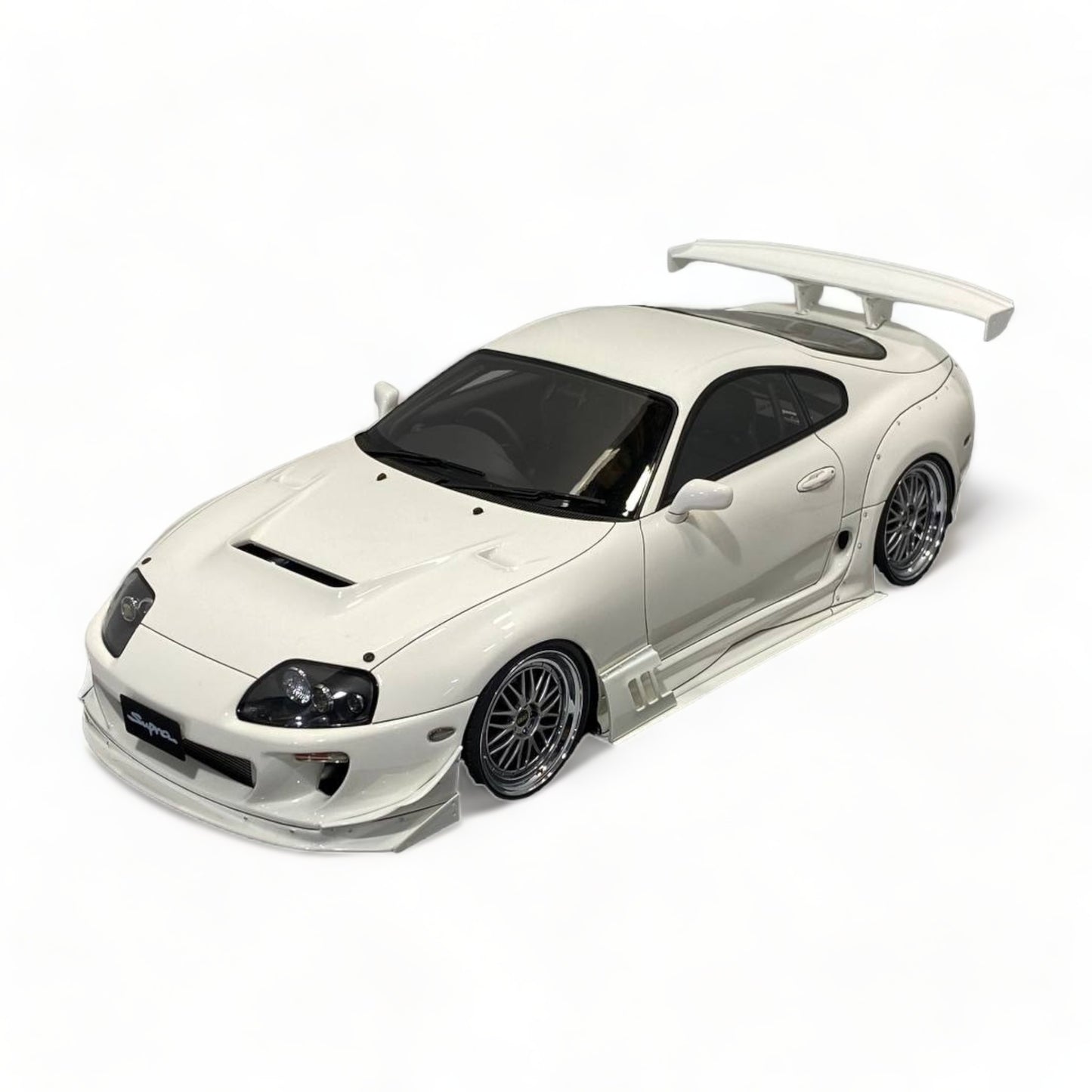 1/18 Diecast Toyota Supra MK4 White Ignition Model Miniature Car|Sold in Dturman.com Dubai UAE.