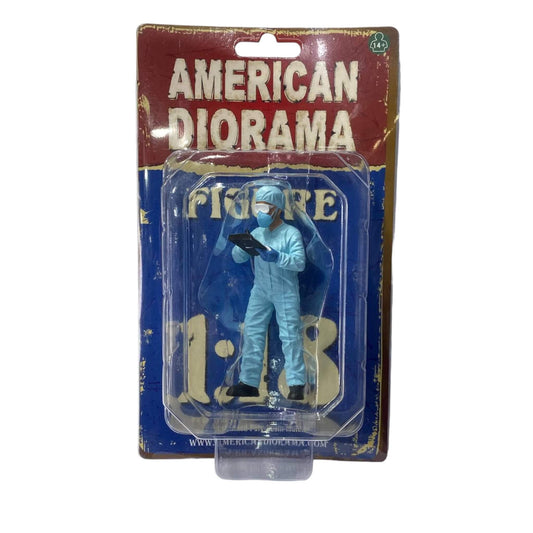 "Hazmat Crew" Miniature Figure IV by American Diorama|Sold in Dturman.com Dubai UAE.