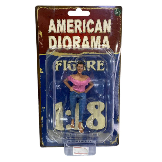Hazmat Crew Figure I" Miniature Figure by American Diorama (AD-76267)|Sold in Dturman.com Dubai UAE.