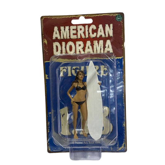 "Surfer Casey" Miniature Figure by American Diorama (AD-77439)|Sold in Dturman.com Dubai UAE.