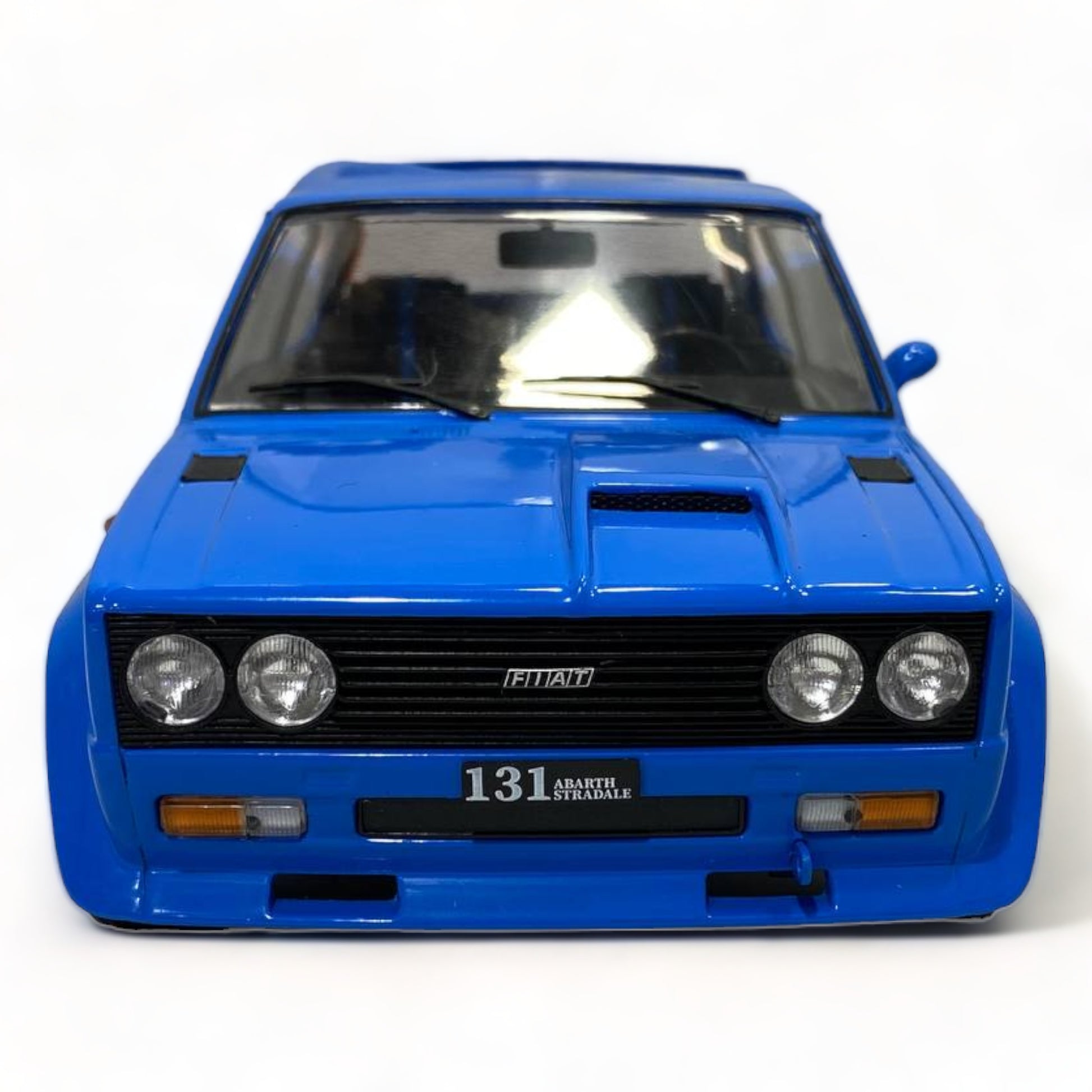1/18 Solido FIAT 131 ABARTH BLUE 1980|Sold in Dturman.com Dubai UAE.