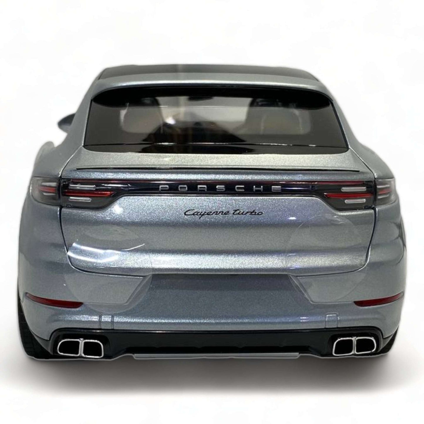 1/18 Porsche CAYENNE TURBO COUPE Norev Silver Diecast Model Car|Sold in Dturman.com Dubai UAE.