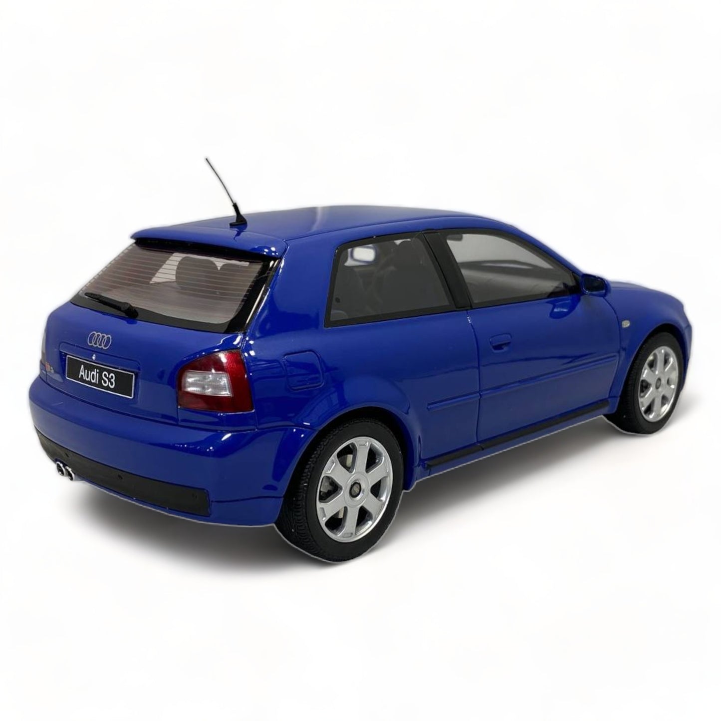 1/18 Resin OTTO Audi S3 B - Blue Miniature Car|Sold in Dturman.com Dubai UAE.