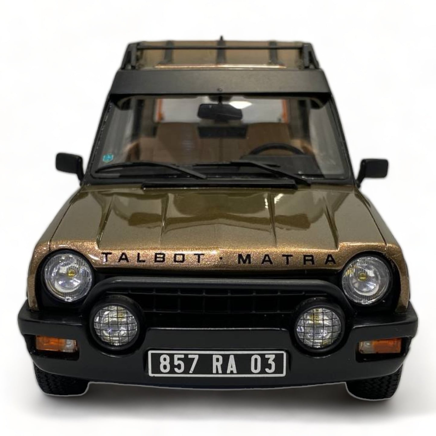 1/18 Resin OTTO Talbot Matra Rancho X - Brown Miniature Car|Sold in Dturman.com Dubai UAE.