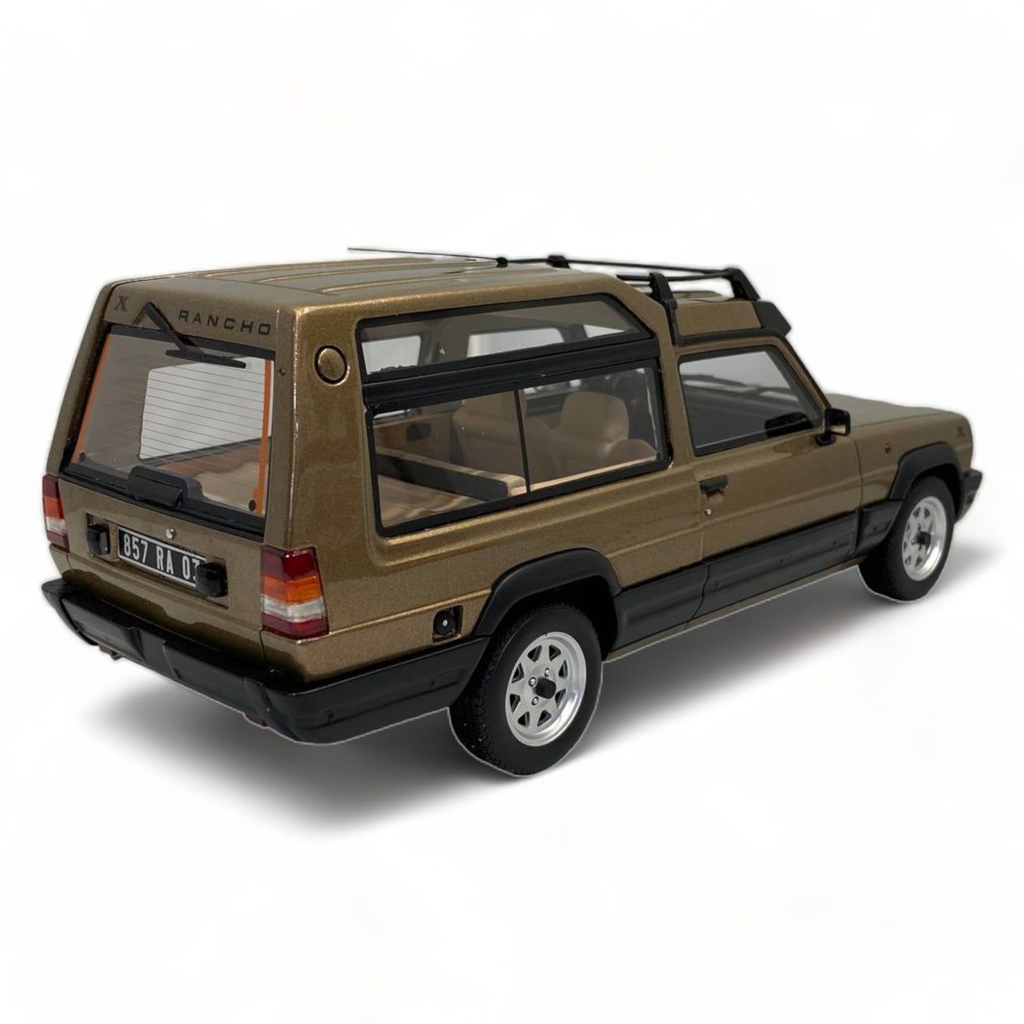 1/18 Resin OTTO Talbot Matra Rancho X - Brown Miniature Car|Sold in Dturman.com Dubai UAE.