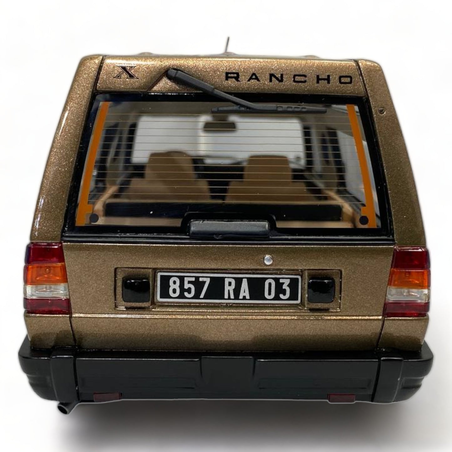 1/18 Resin OTTO Talbot Matra Rancho X - Brown Miniature Car|Sold in Dturman.com Dubai UAE.