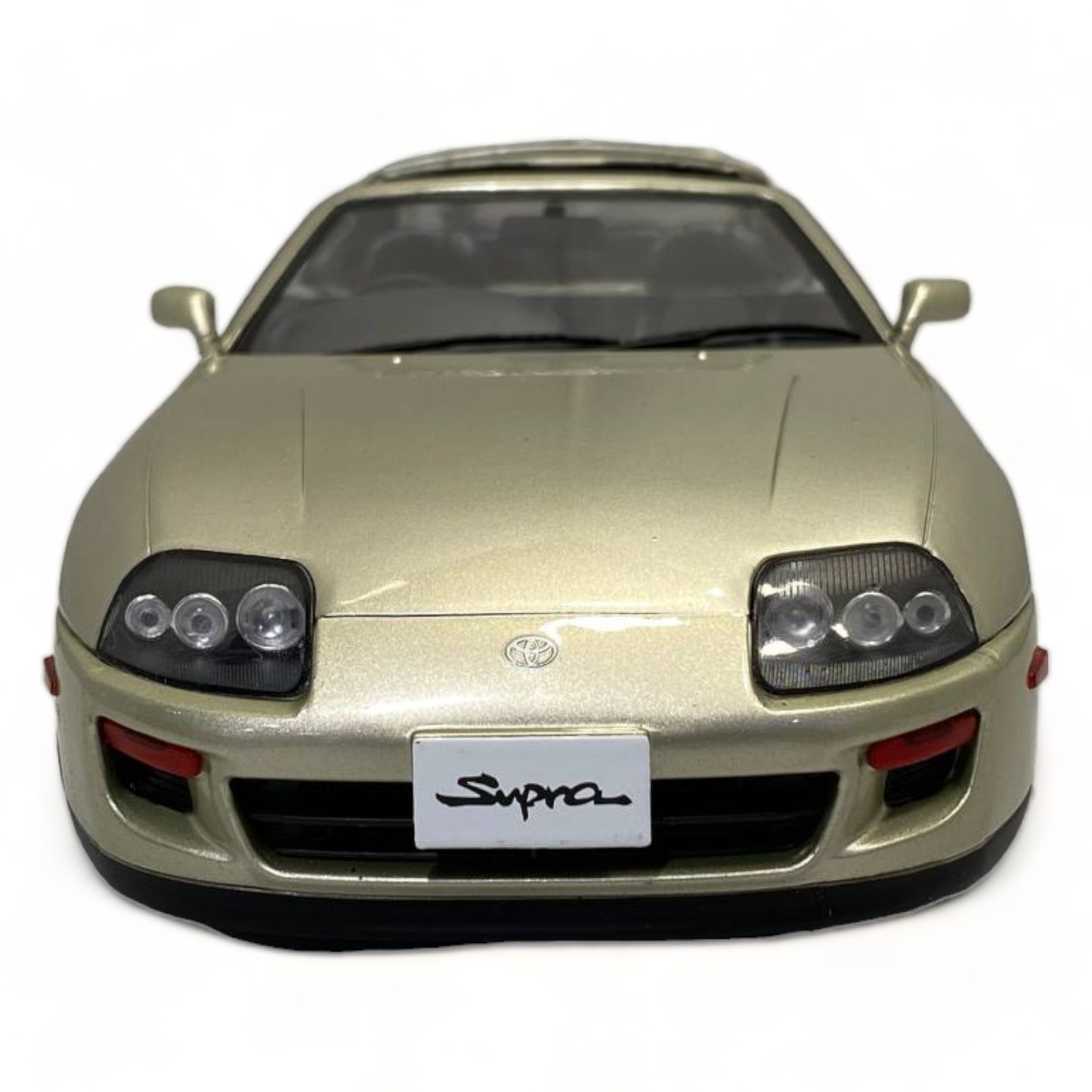 1/18 Diecast SOLIDO Toyota Supra MK 4 Targa Roof (1998) Quicksilver Miniature Car|Sold in Dturman.com Dubai UAE.
