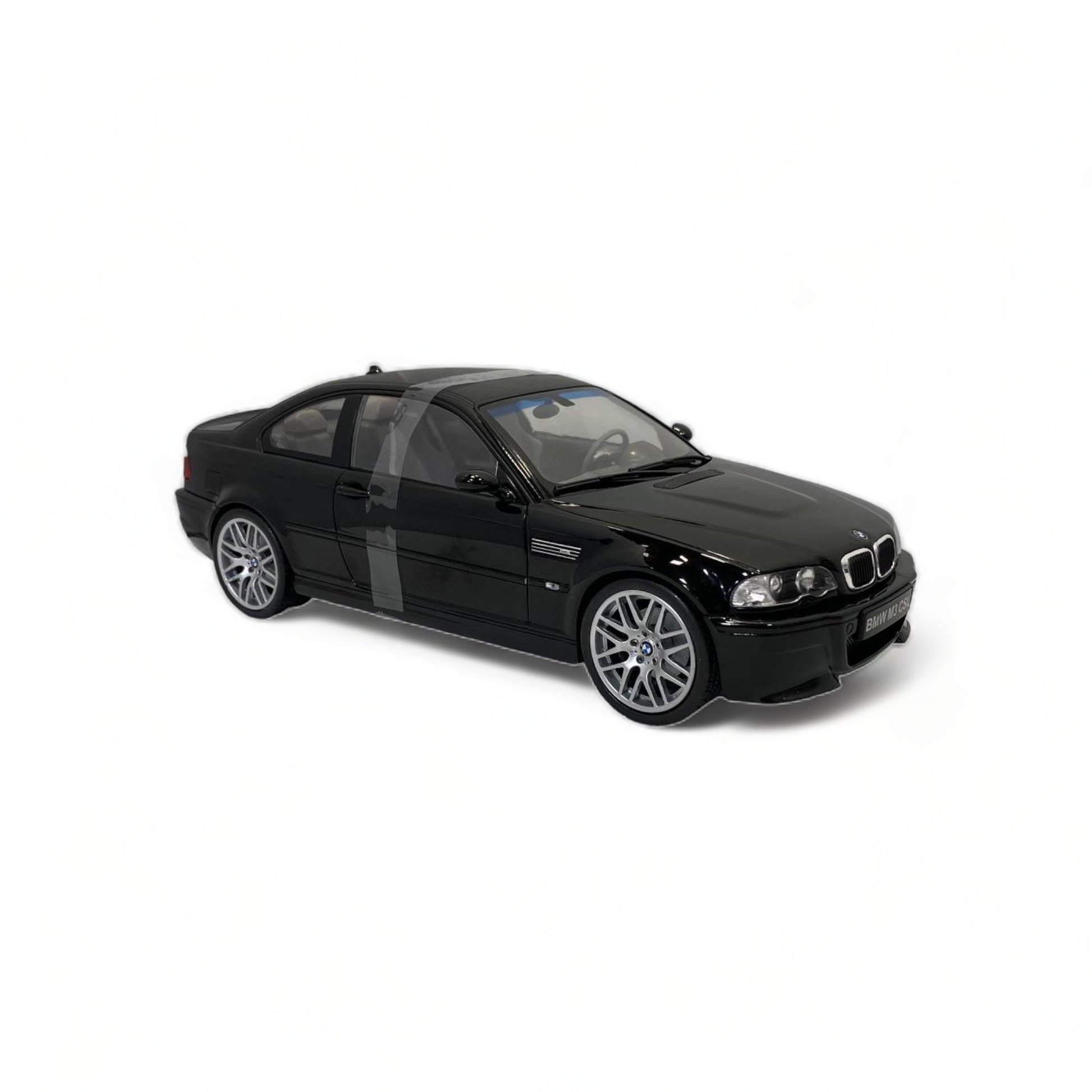 1/18 Solido BMW E46 CSL (2003) - Metal Diecast, Sleek Black|Sold in Dturman.com Dubai UAE.