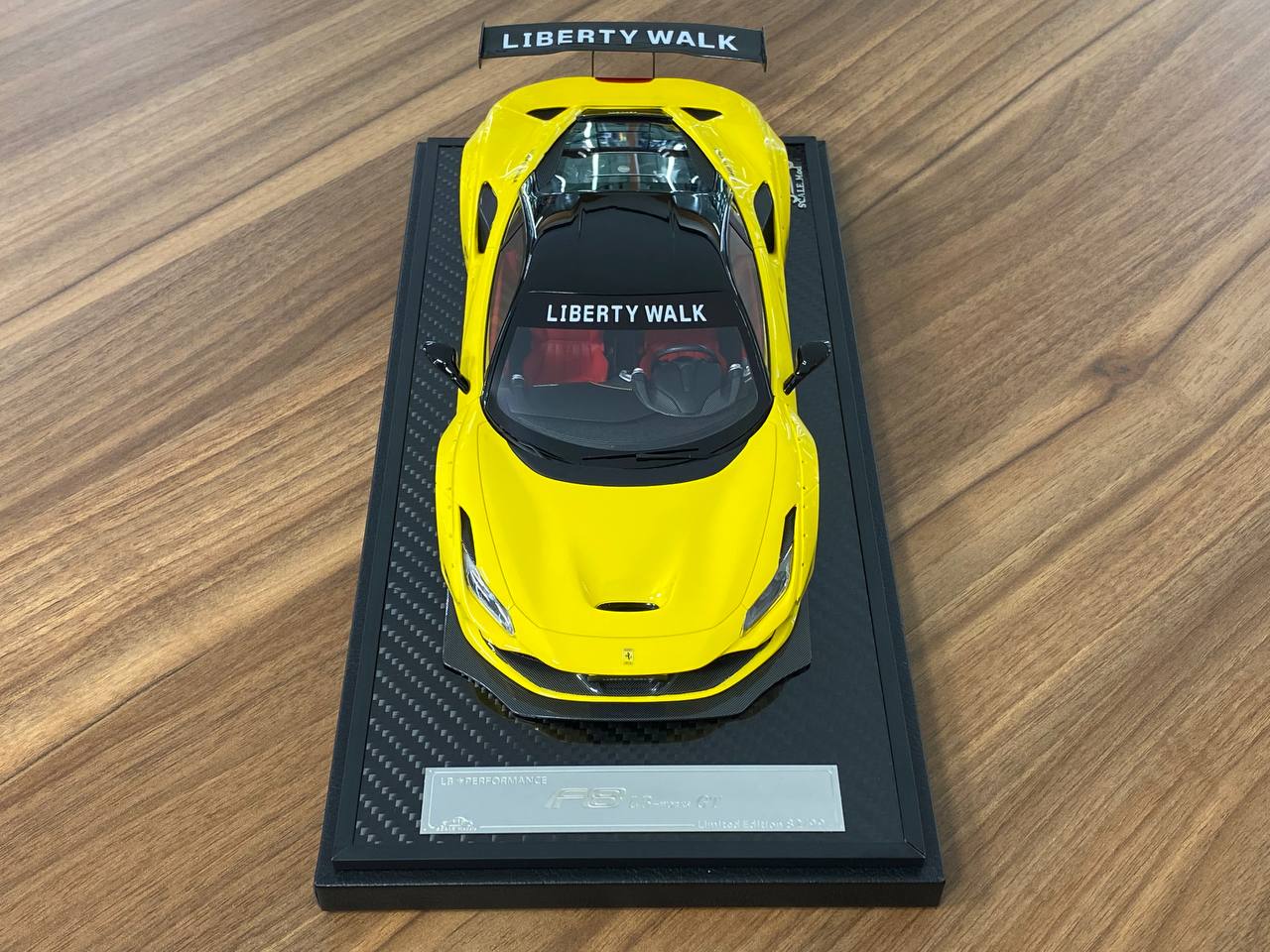 1/18 Resin – Ferrari F8 GT LB-Works Giallo Tristrato Decal by VIP Model