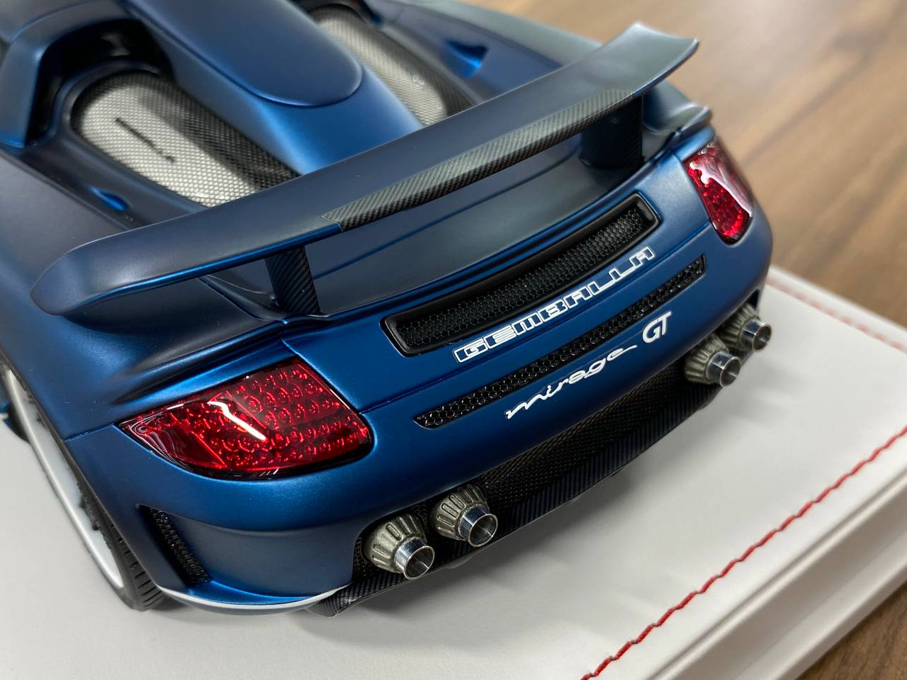 Exclusive IVY Models Gemballa MIRAGE GT Resin Model - Matte Blue | Limited Edition!