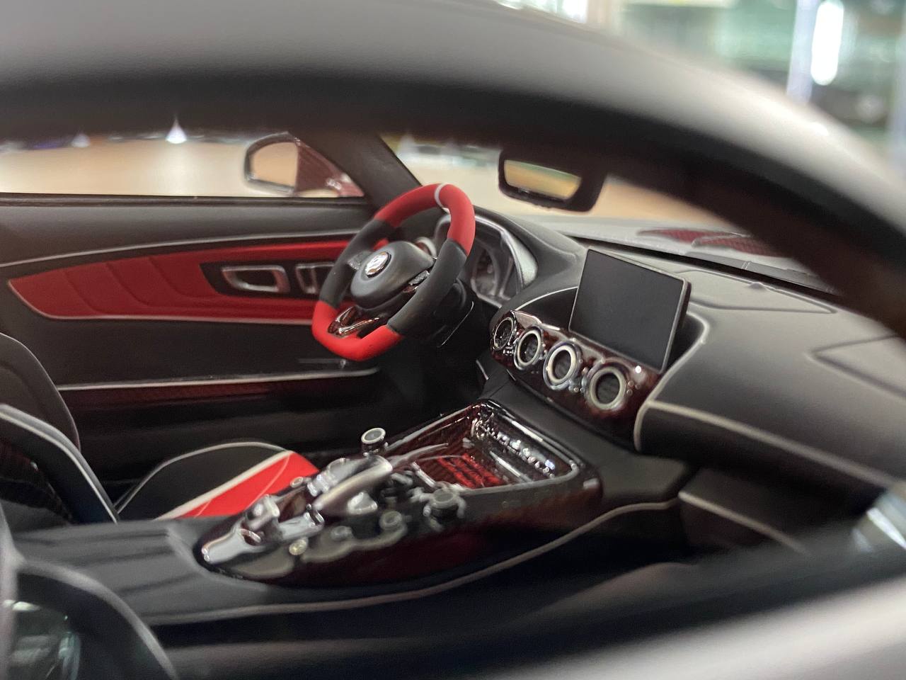 1:18 Resin Model – Davis & Giovanni Mercedes-Benz AMG GT Mansory – Matt Metallic Grey – Limited 30 pcs