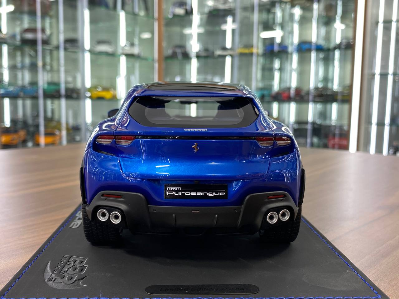 1/18 Resin Model – BBR Models Ferrari Purosangue Blu Corsa Limited Edition: 84 pcs