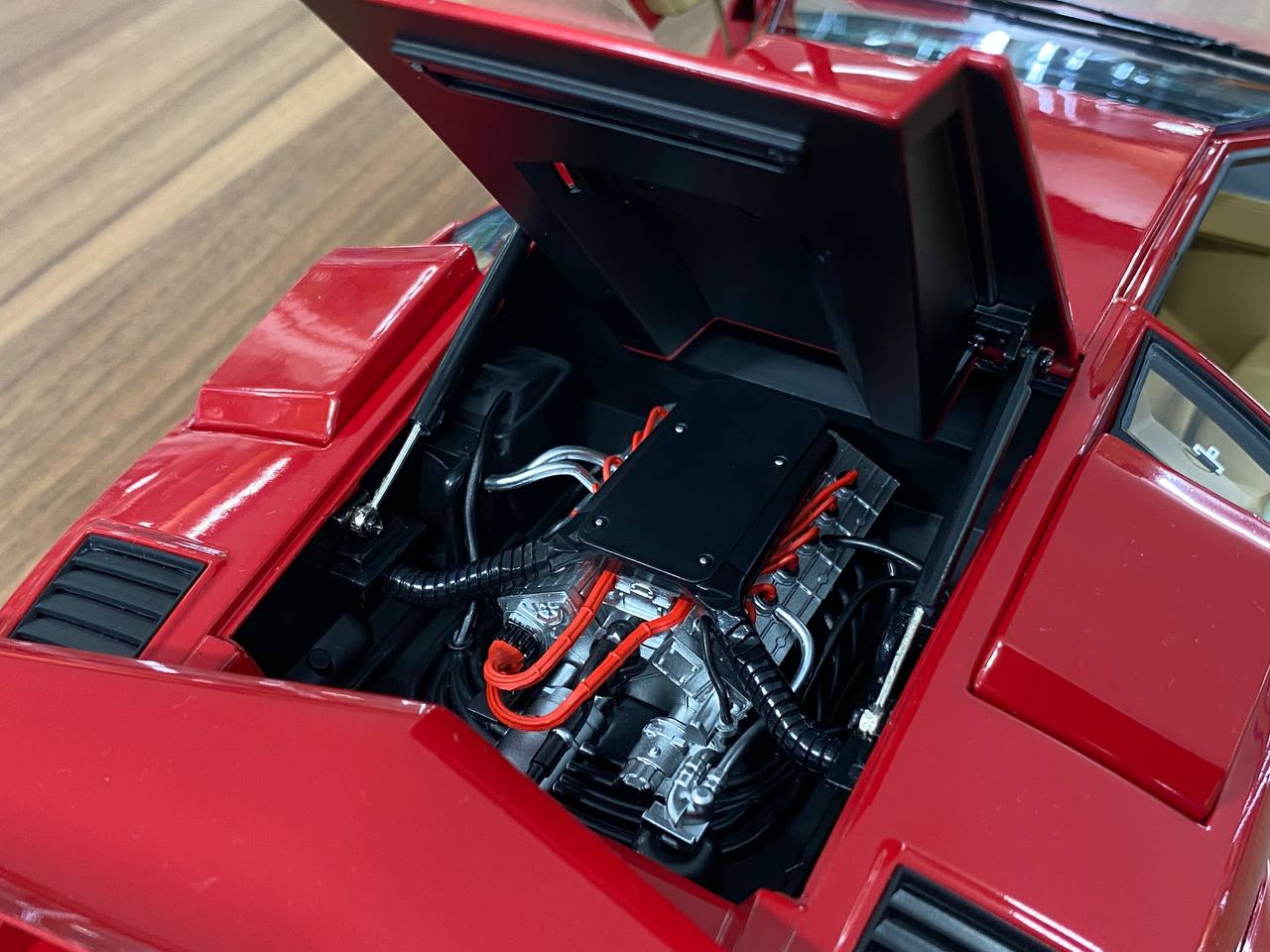 ★ 1/12 Diecast KK Scale Lamborghini Countach LP5000 QV | Red | Full-Opening