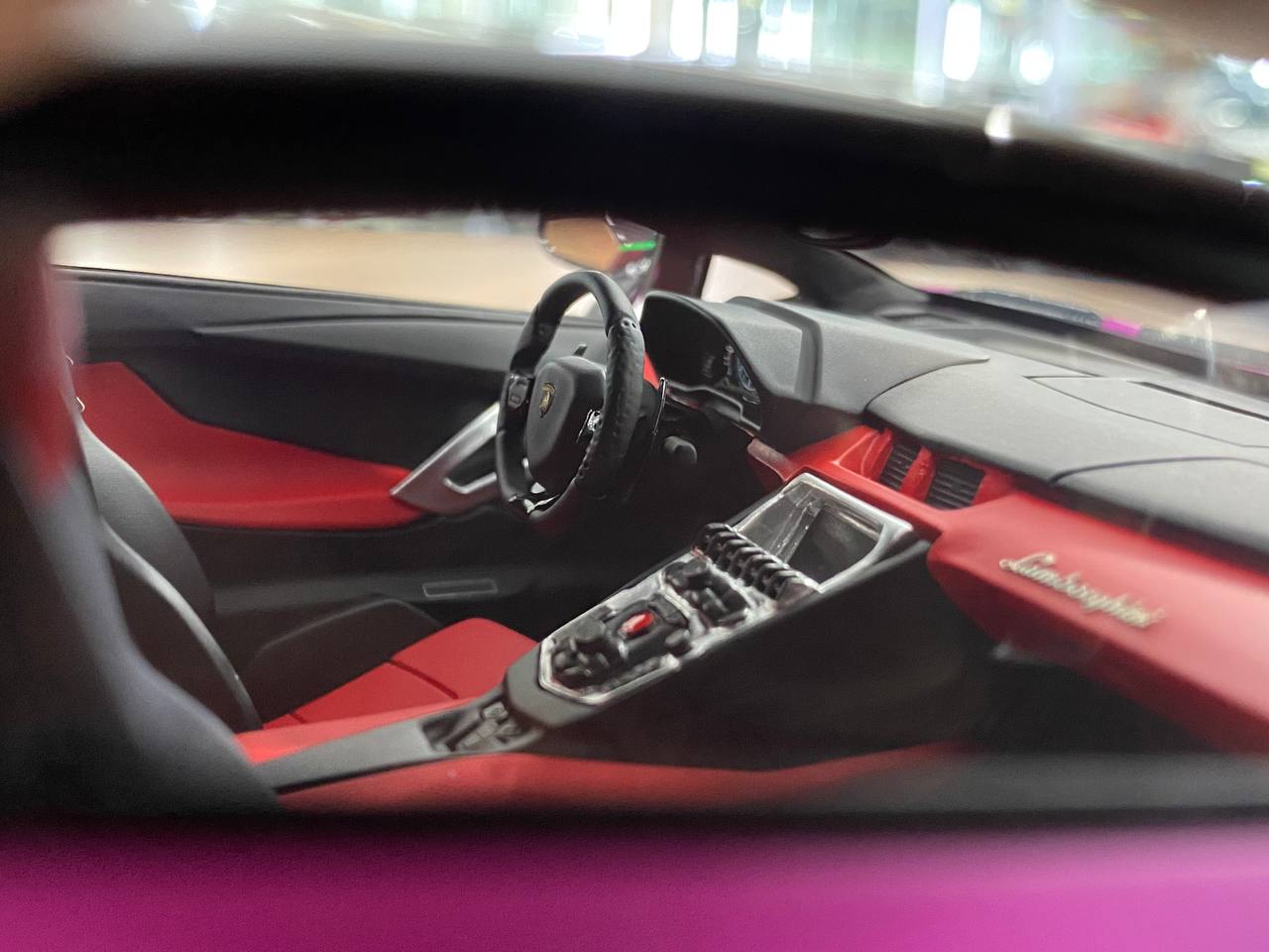 1/18 Davis & Giovanni Lamborghini Aventador S Matt Purple | Resin | Limited 5 pcs