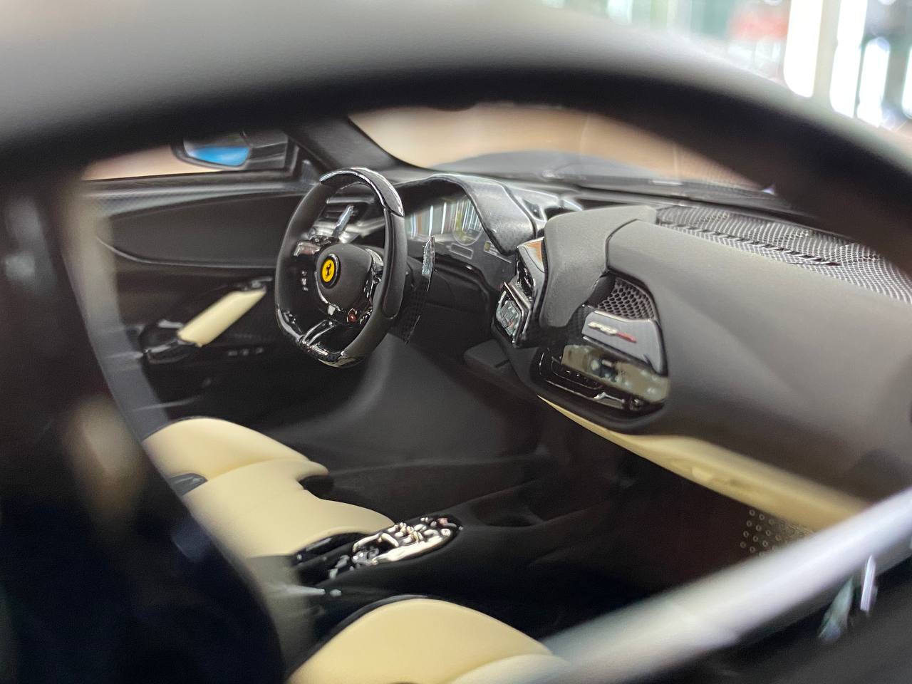 1/18 Davis & Giovanni Ferrari SF90 Stradale Novitec Matt Black | Resin | Limited 12 pcs