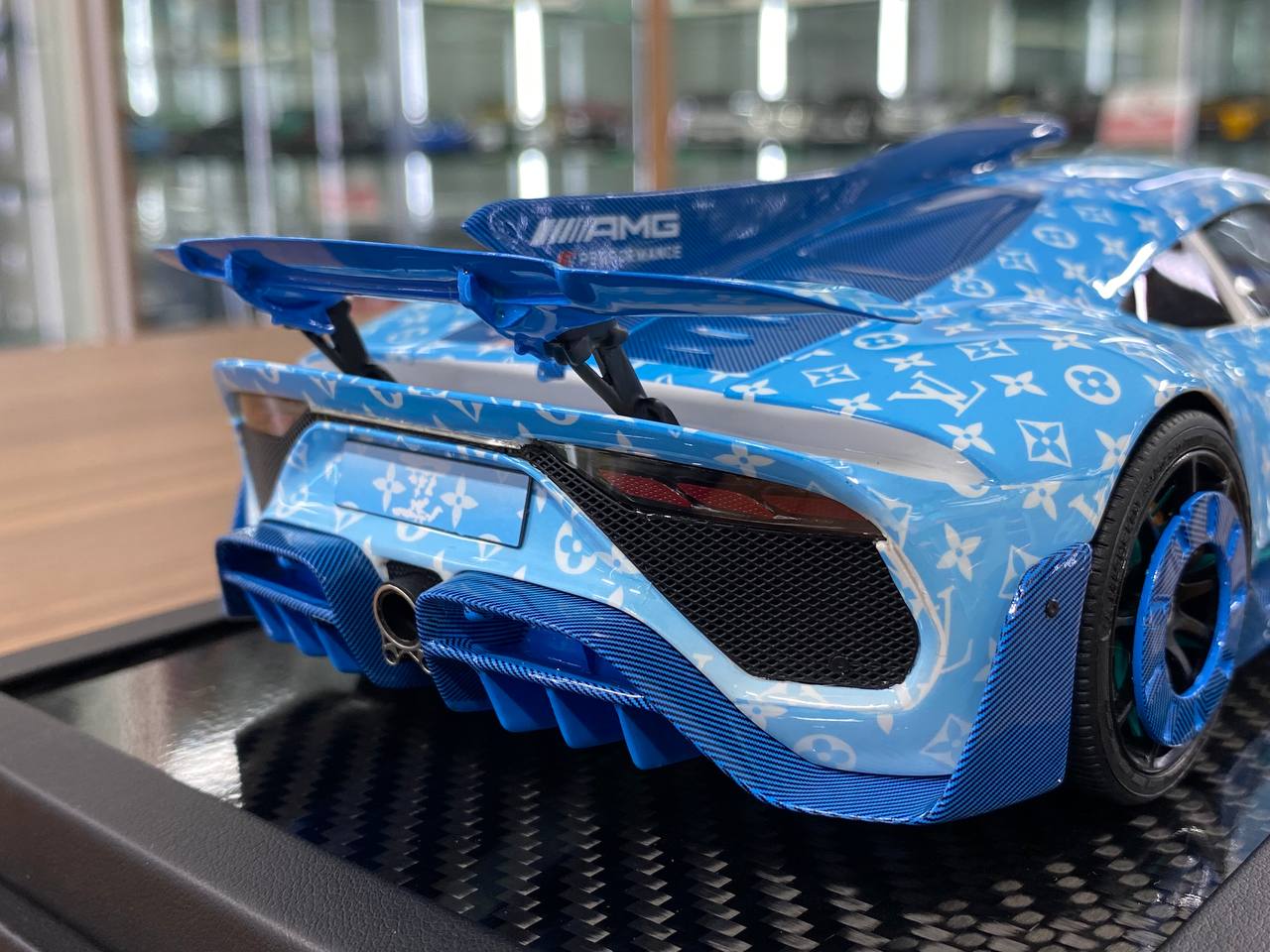 VIP Models Mercedes-Benz AMG ONE - 1/18 Resin Model, LV Decal, Limited Edition