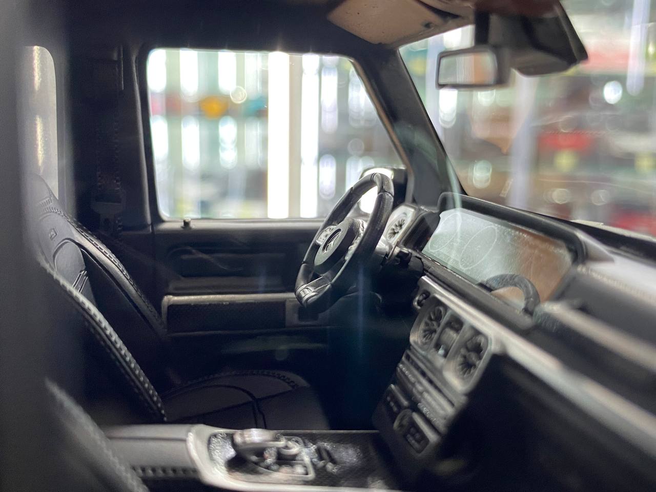 1/18 Bitcoin Mercedes-Benz AMG G-63 Black Model car by MotorHelix
