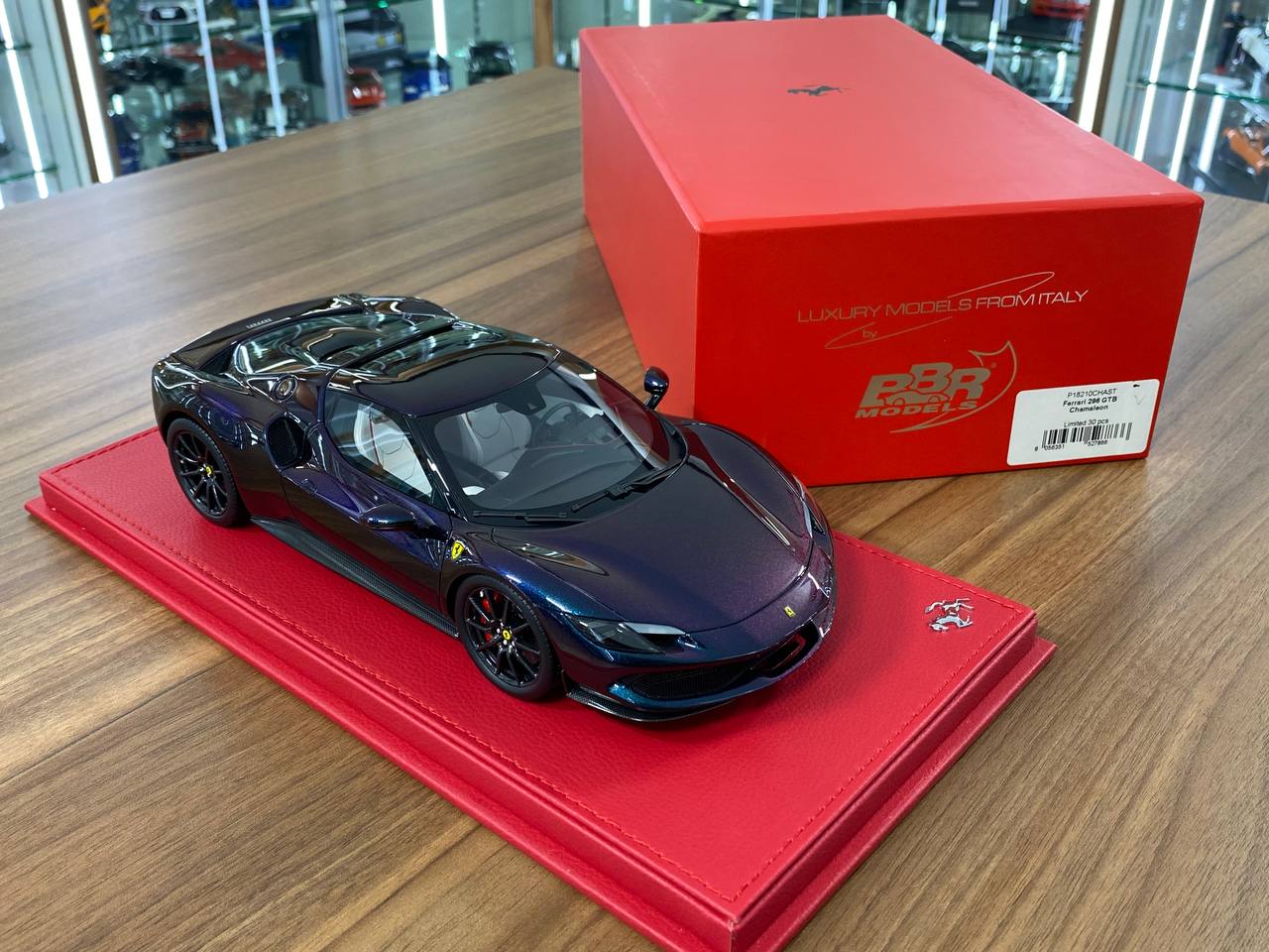 1/18 Resin Model – BBR Models Ferrari 296 GTB Chameleon Limited-30 pcs