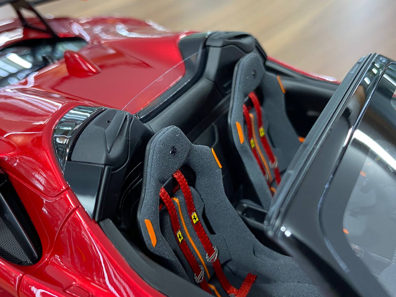 1/18 Resin Model – Ferrari SF90 XX Spider | BBR Models |Rosso Fuoco