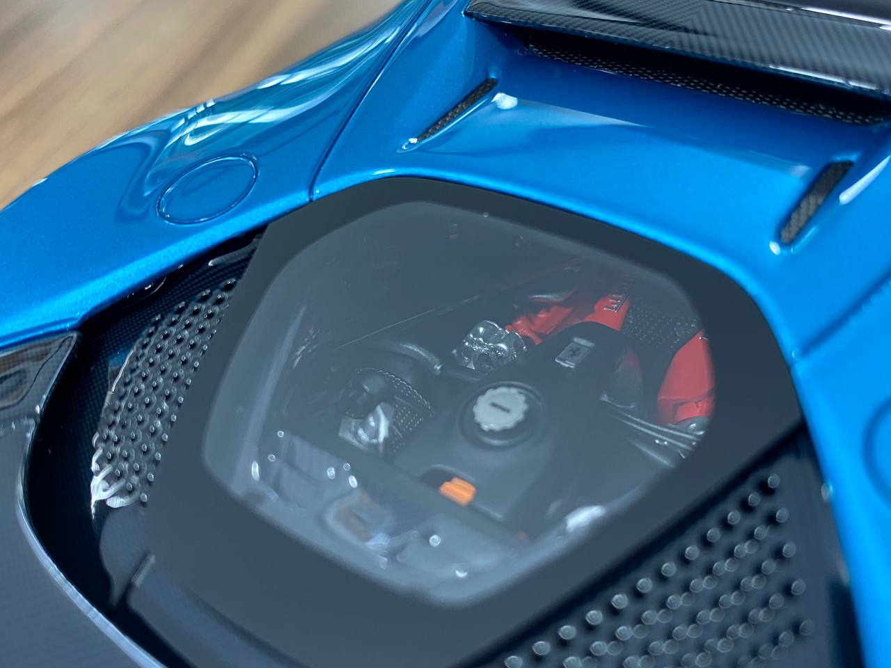 1/18 Resin Ferrari SF90 Stradale Novitec – Metallic Blue | Davis & Giovanni