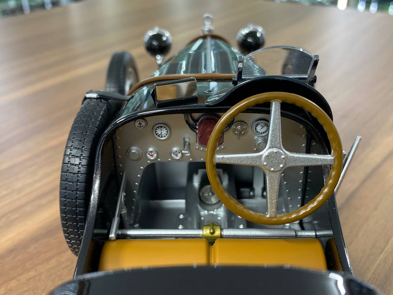 1/12 Diecast Metal Norev Bugatti T35 1925 Black