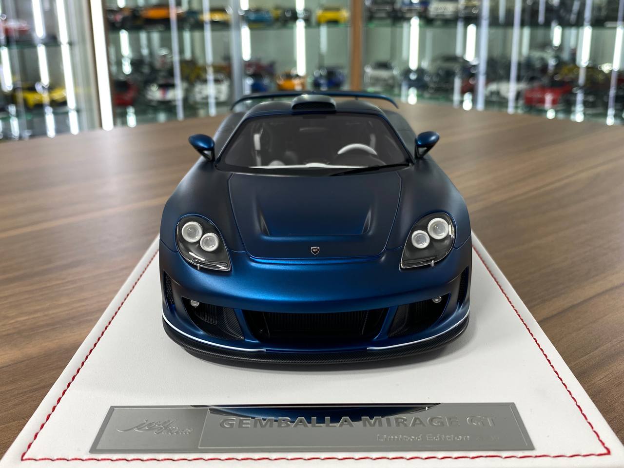 Exclusive IVY Models Gemballa MIRAGE GT Resin Model - Matte Blue | Limited Edition!
