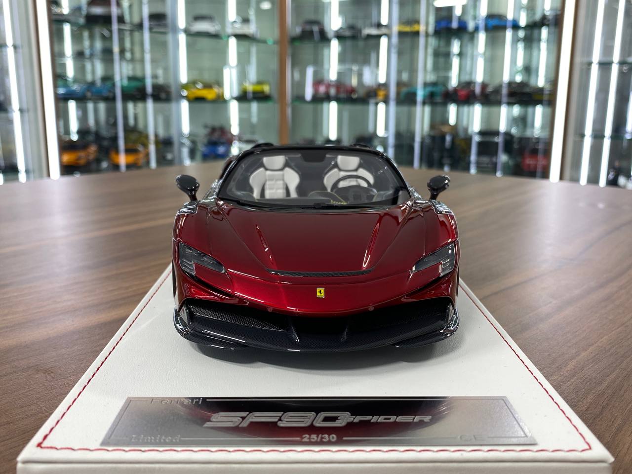 1/18 Resin Model – CE Custom Edition Ferrari SF90 Metallic Red  Limited Edition: 30 pcs