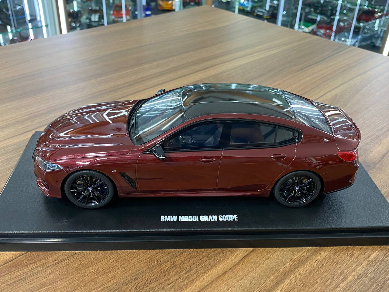 1/18 Resin Model – BMW M850i Gran Coupe xDrive M Performance | GT Spirit | Dark Red