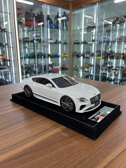 🚘 HH Models 1:18 Bentley Continental GT – White | Resin | Limited to 30 pcs