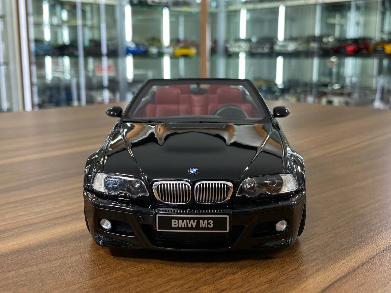 1/18 BMW M3 E46 Cabriolet Black Model Car by Otto