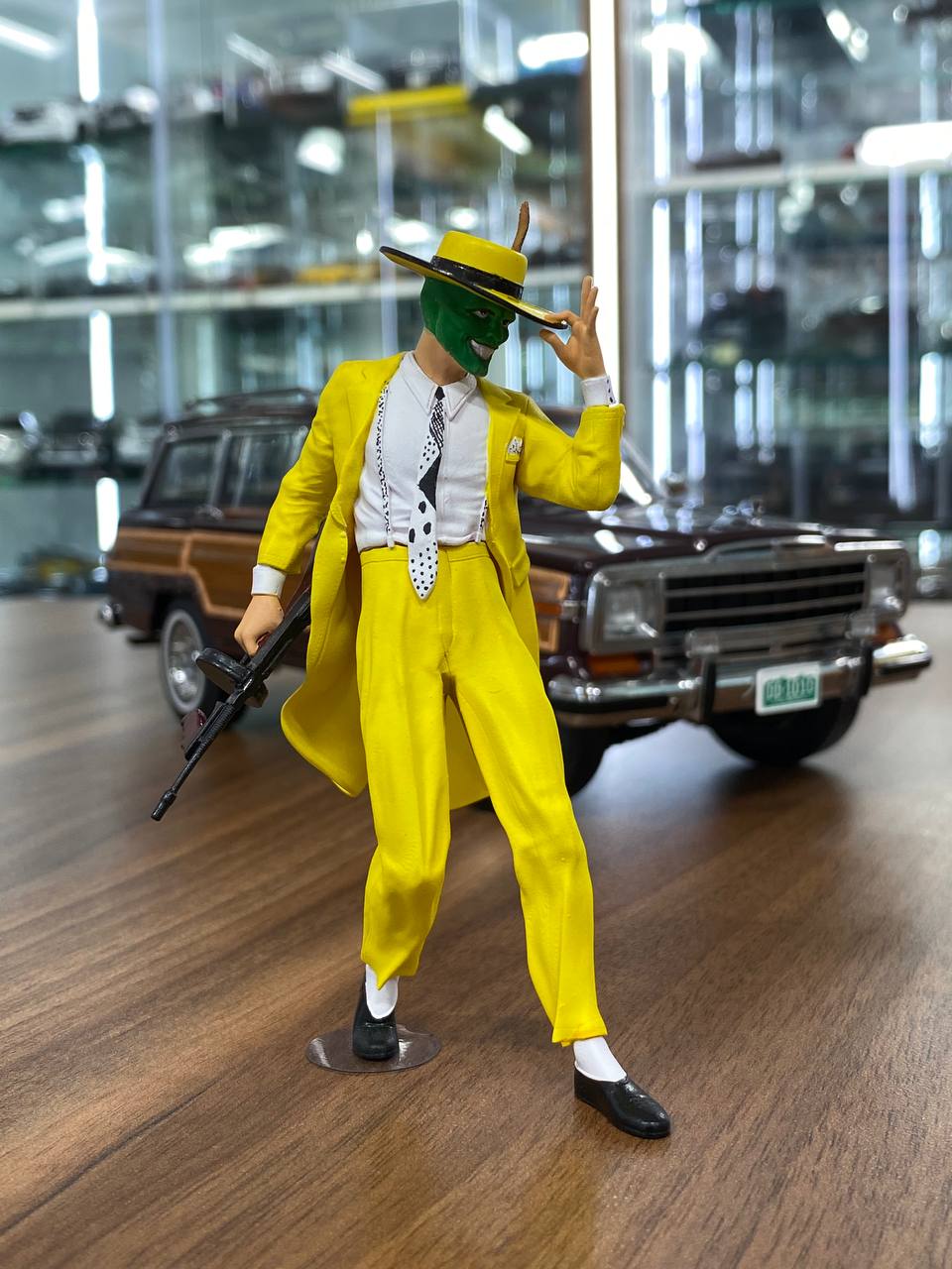 1/18 Resin - The MASK Jim Carrey(Hand Made / Painted) Scale Figure