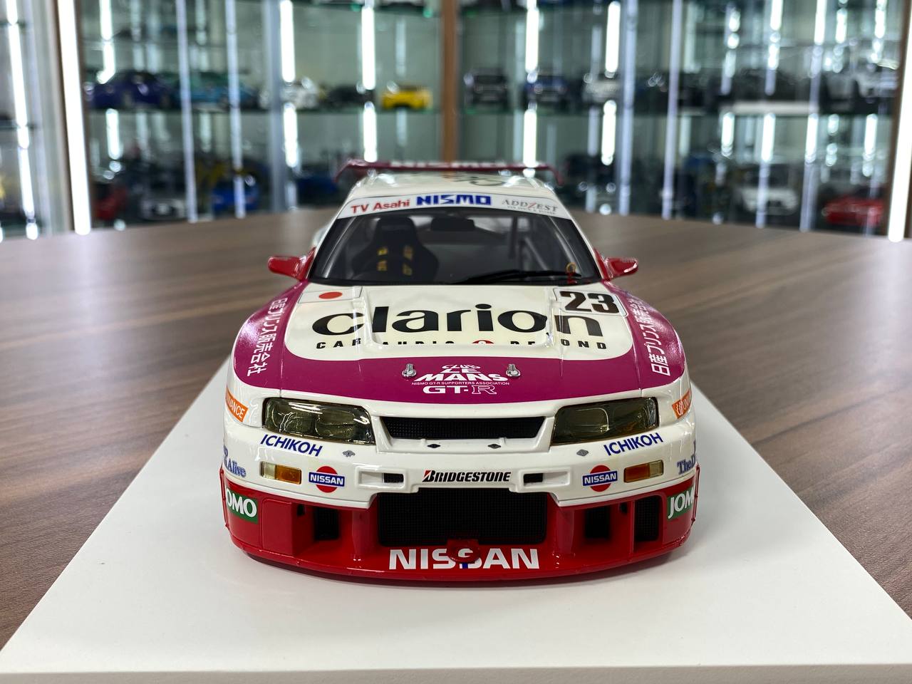 1:18 Resin TSM Model Nissan Skyline GT-R LM #23 Clarion – 1996 Le Mans 24H