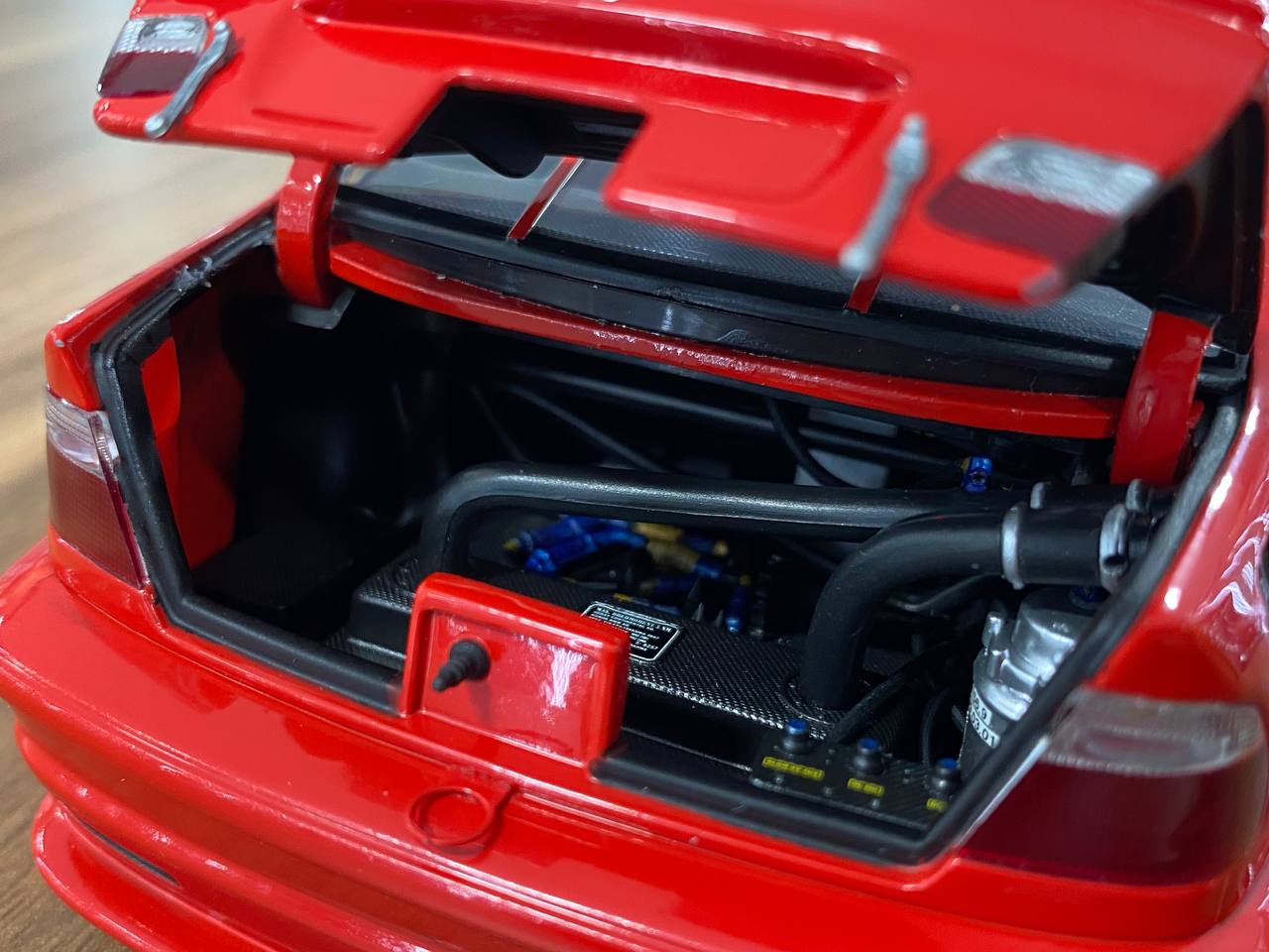 1/18 Diecast BMW M3 GTR 2001 Red Model Car by Minichamps