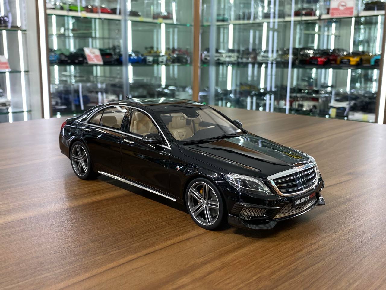 1/18 Resin Mercedes-Benz Brabus 900 Black Model Car by GT Spirit