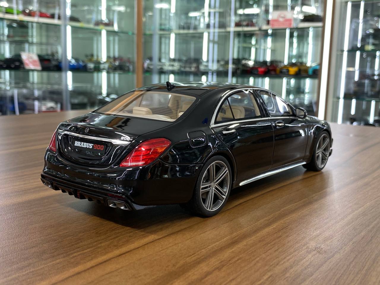 1/18 Resin Mercedes-Benz Brabus 900 Black Model Car by GT Spirit