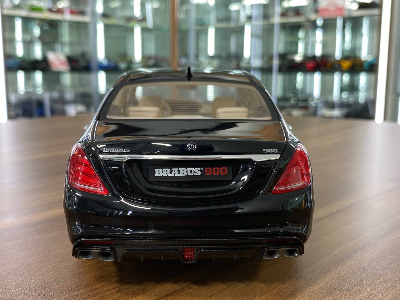 1/18 Resin Mercedes-Benz Brabus 900 Black Model Car by GT Spirit