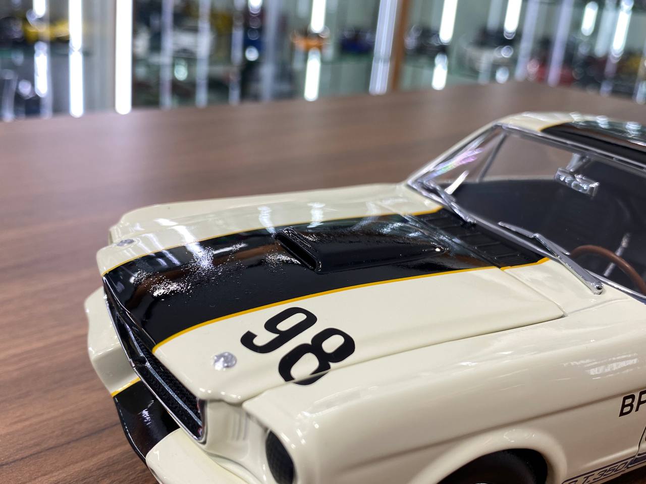 1/18 Diecast - ExactDetail Replicars Ford Mustang GT 350 Rick Kopec Shelby R-Model #98 BP 1969