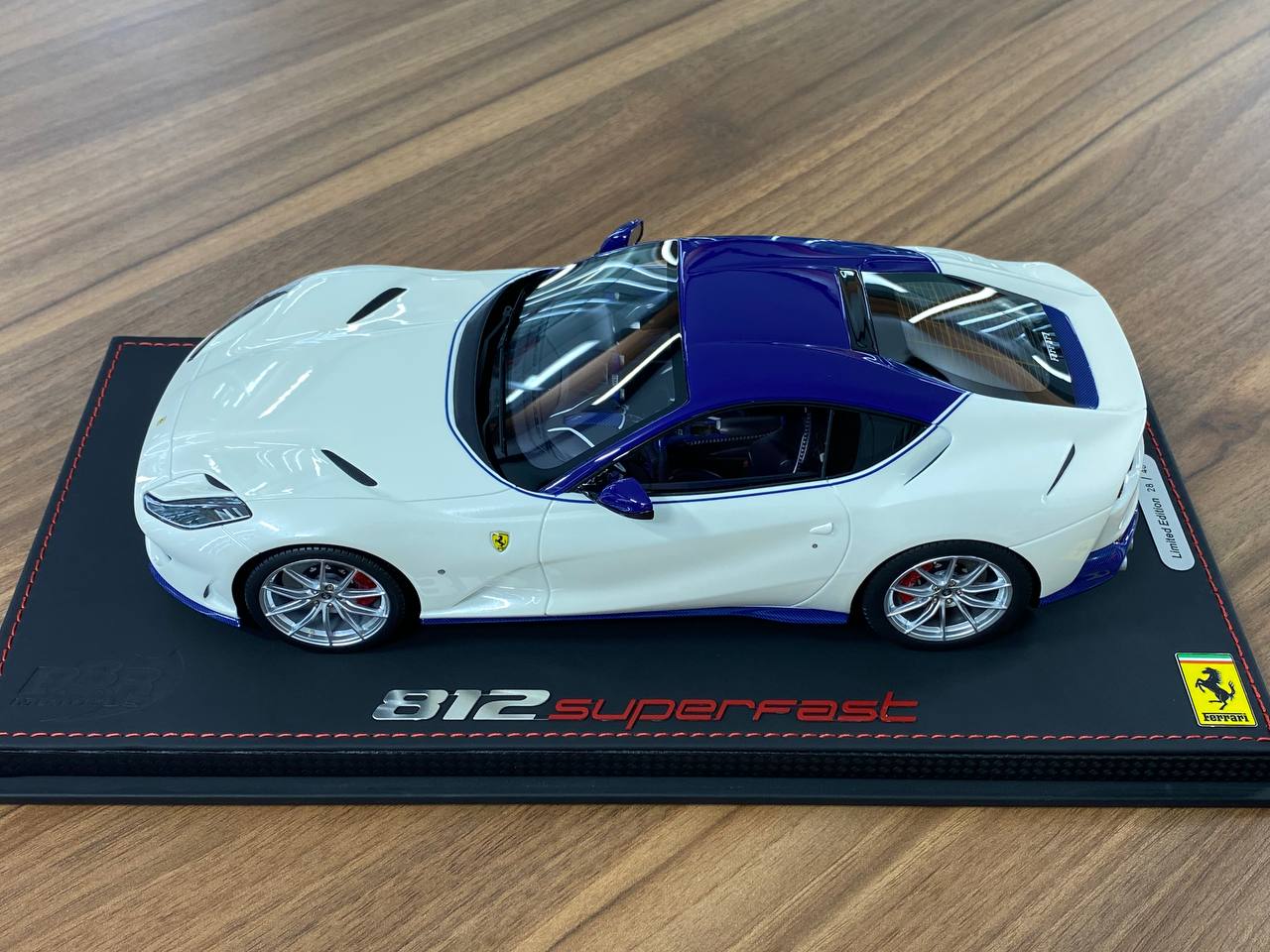 1:18 Resin Model - Ferrari 812 Superfast white by BBR Models