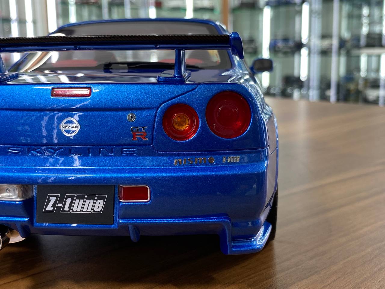 1/12 Resin Model OttO Nissan Skyline GT-R R34 Nismo Z-Tune 2005 – Blue
