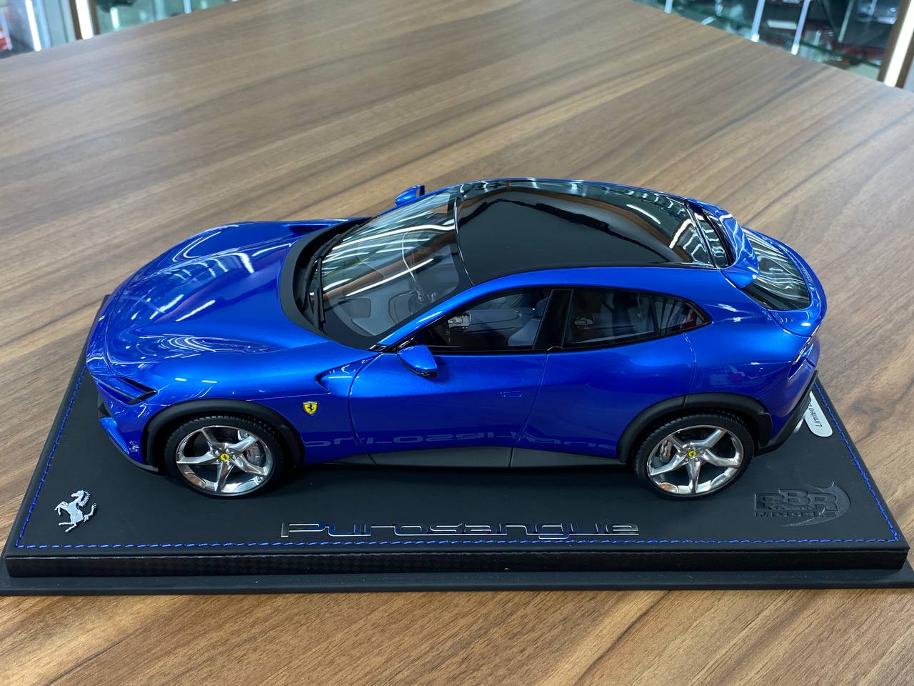 1/18 Resin Model – BBR Models Ferrari Purosangue Blu Corsa Limited Edition: 84 pcs
