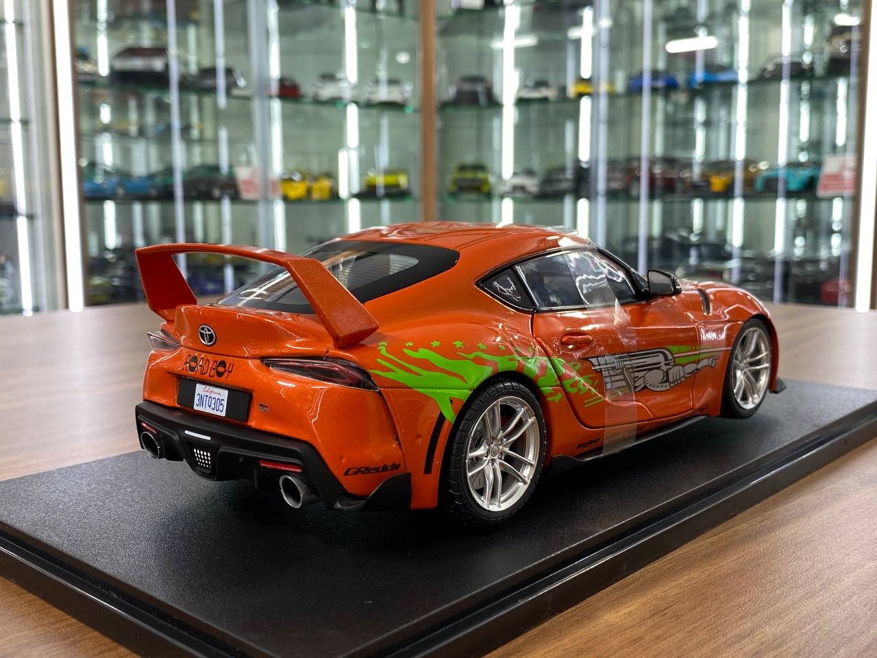 1/18 Diecast doors opening Solido Toyota Supra GR Tribute 2024 Color - Orange