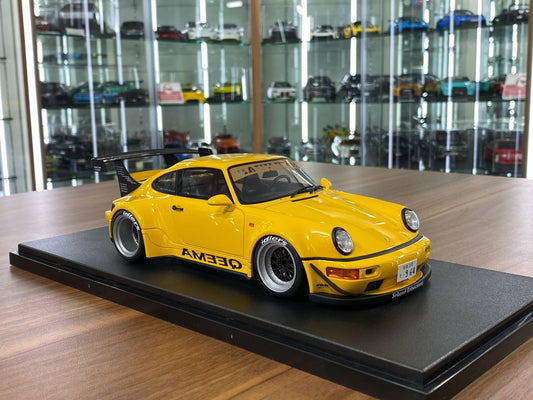 1/18 Resin Model – Porsche RWB KEEMA | GT Spirit | Yellow