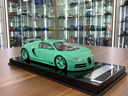 1/18 Resin Model – Bugatti Veyron | Ultra Unique | Tiffany Blue | Limited 20 pcs