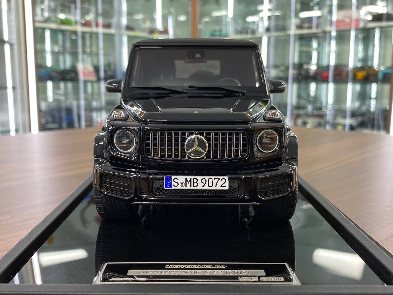 1/18 Bitcoin Mercedes-Benz AMG G-63 Black Model car by MotorHelix