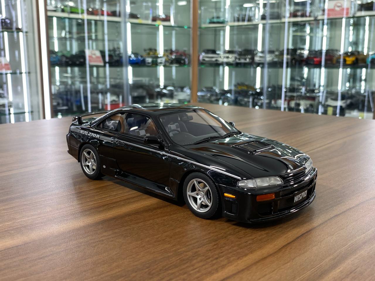 1/18 Nissan Nismo 270R (Silvia S14) Black Resin Model Car by Otto
