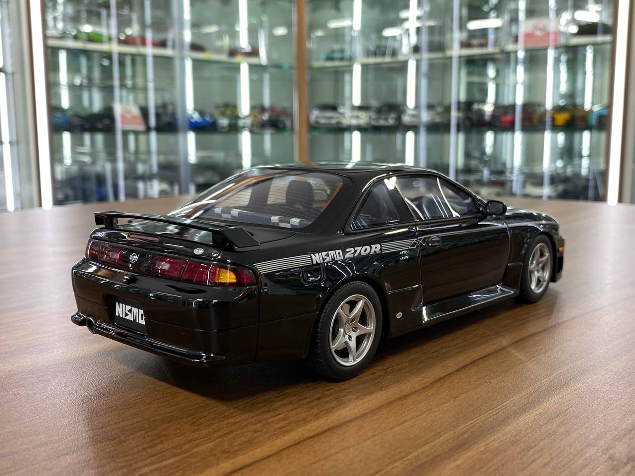 1/18 Nissan Nismo 270R (Silvia S14) Black Resin Model Car by Otto